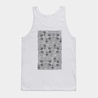 Circuit Board Computer Microcontroller Shirt Design Gift Tank Top